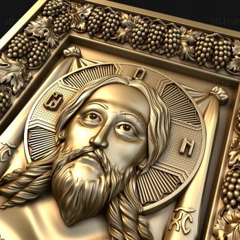 3D model Icon of the Savior Saved Not Made By Hands (STL)
